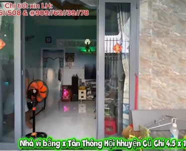 Bán nhà vi bằng xã tân thông hội huyện củ chi 780tr